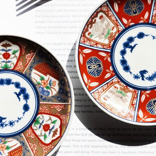 Old Imari style small plate 5.3in　[Hasami-yaki]