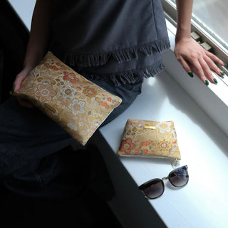 Obi mini clutch bag[Nishijin-ori]