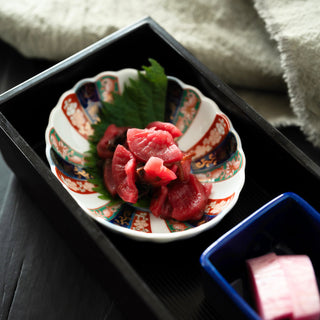 Old Imari style frills mini bowl [Hasami-yaki]