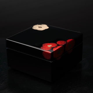 Hana black interior box 3.6in［Urushi］