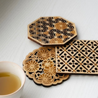 Hinoki coaster