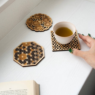 Hinoki coaster