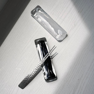 Ink cutlery rest［Glass］