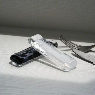 Ink cutlery rest［Glass］