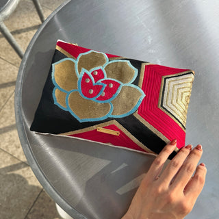 One-of-a-kind! kimono mini clutch bag [Kimono]