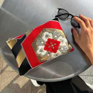 One-of-a-kind! kimono mini clutch bag [Kimono]