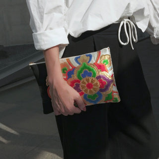 One-of-a-kind! kimono mini clutch bag [Kimono]