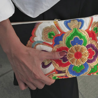 One-of-a-kind! kimono mini clutch bag [Kimono]