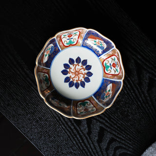 Old imari style deep bowl 6.8in［Hasami-yaki］